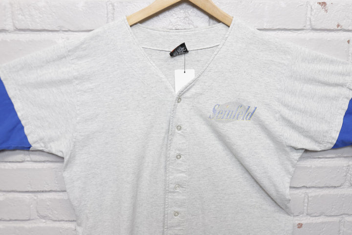 Seinfeld Vintage Baseball Jersey Large 1990s