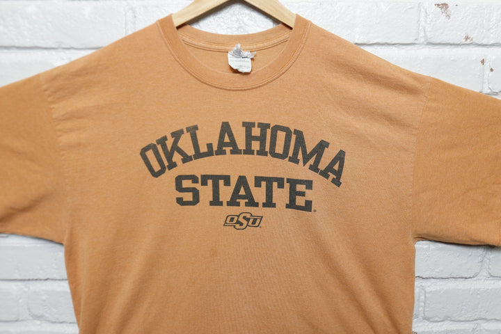 Oklahoma State Cowboys Vintage Faded T Shirt 2000s XL