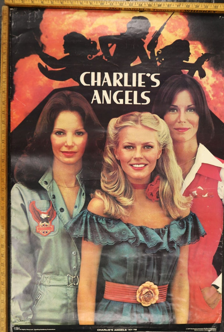 70s Vintage Charlies Angels Poster