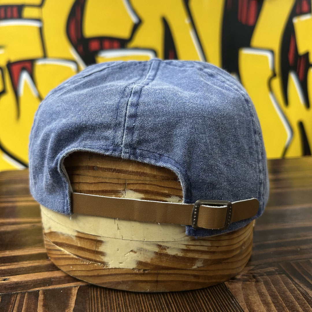 Aspen Vintage Blue Strap Back Hat 90s