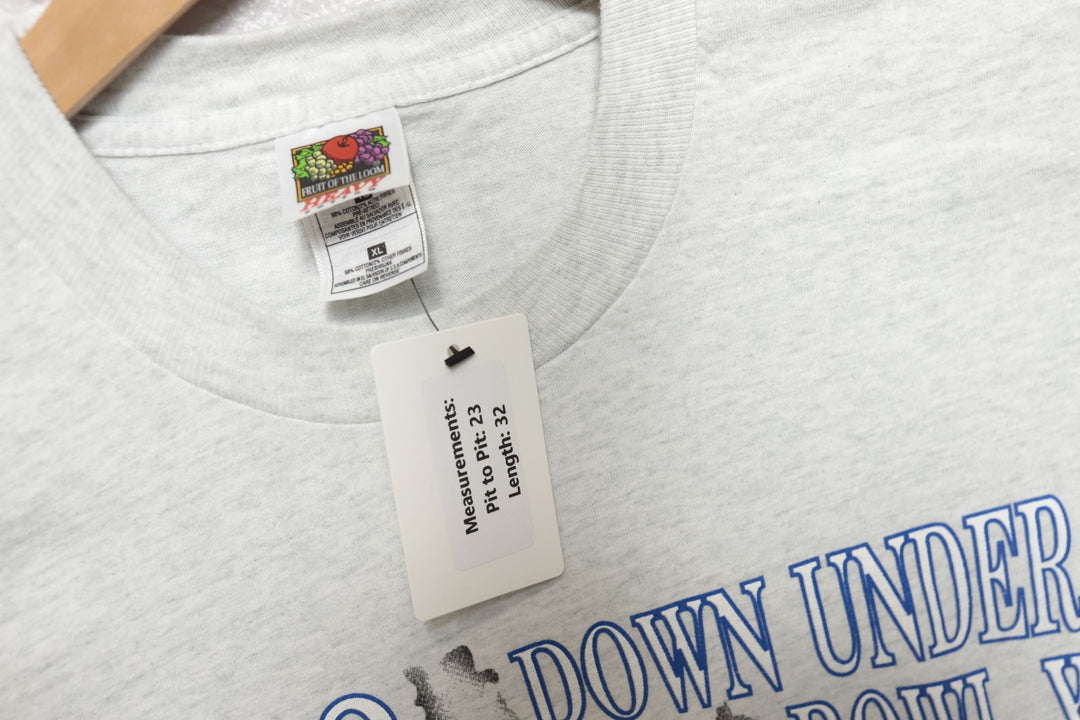 Down Under Bowl Vintage T Shirt 90s XL