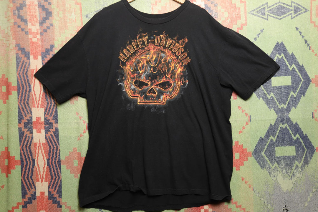 Harley Davidson Auburn MA Vintage T Shirt XXXL 2000s