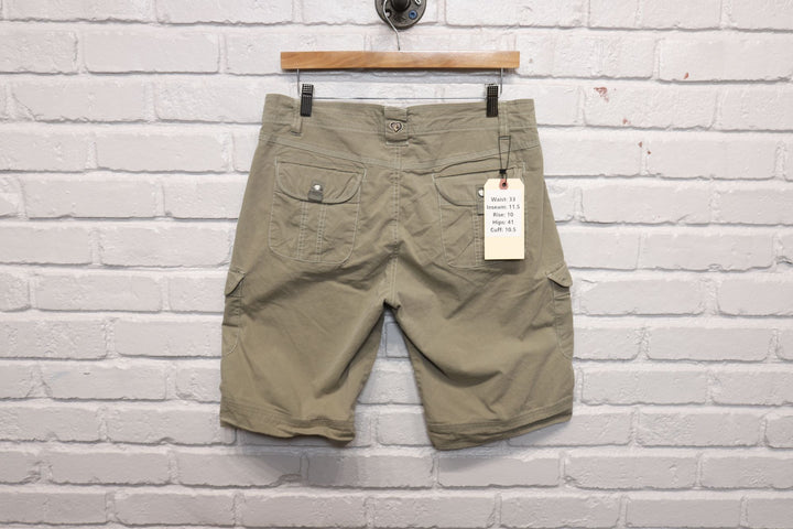 Kuhl Hiking Shorts 33/11.5 tan