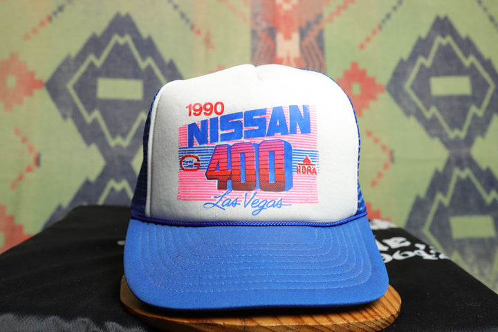 Nissan 400 Racing Vintage Snapback Trucker Hat 90s