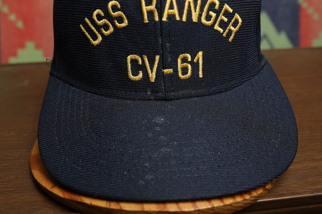 USS Ranger Vintage Snapback Hat 90s