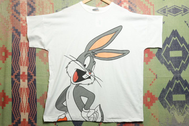 Bugs Bunny Looney Tunes Vintage T Shirt 90s XXL Cartoon