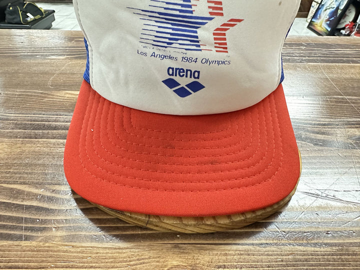 Los Angeles Olympics Vintage Snapback Trucker Hat 80s VTG 1984 Cap