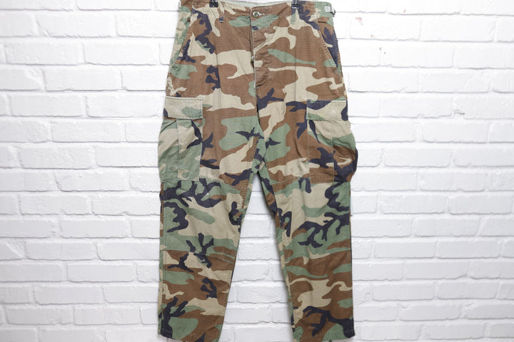 US Military Vintage Camo Pants 34/30.5 90s