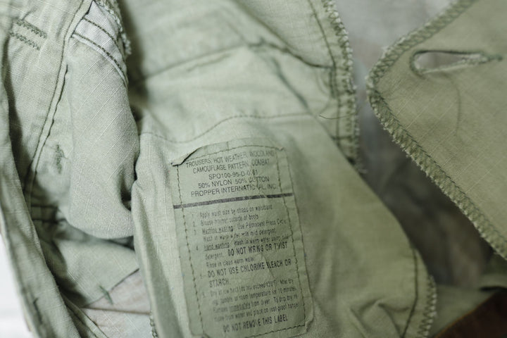 US Military Vintage Camo Pants 34/30.5 90s