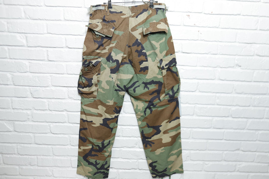 US Military Vintage Camo Pants 34/30.5 90s