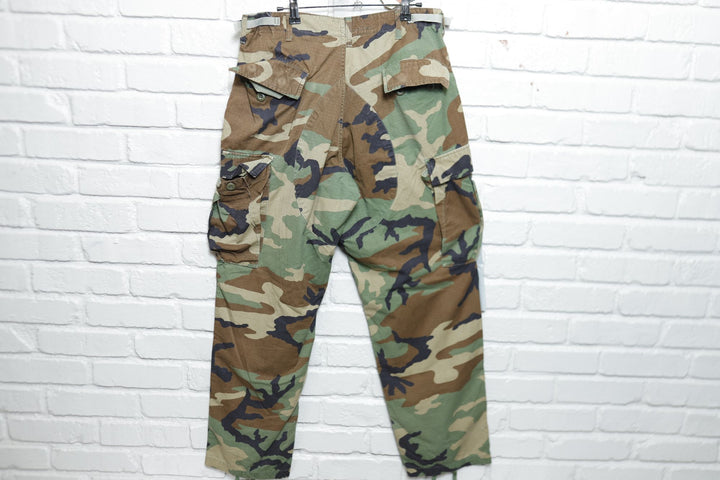 US Military Vintage Camo Pants 34/30.5 90s