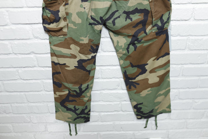US Military Vintage Camo Pants 34/30.5 90s
