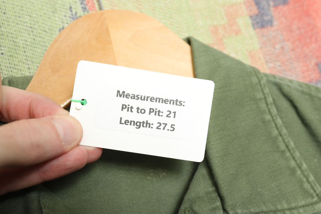 US Military Vintage Field Shirt Medium 60s