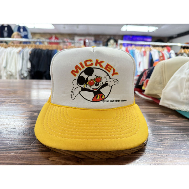 Mickey Mouse Vintage Snapback Trucker Hat 90s