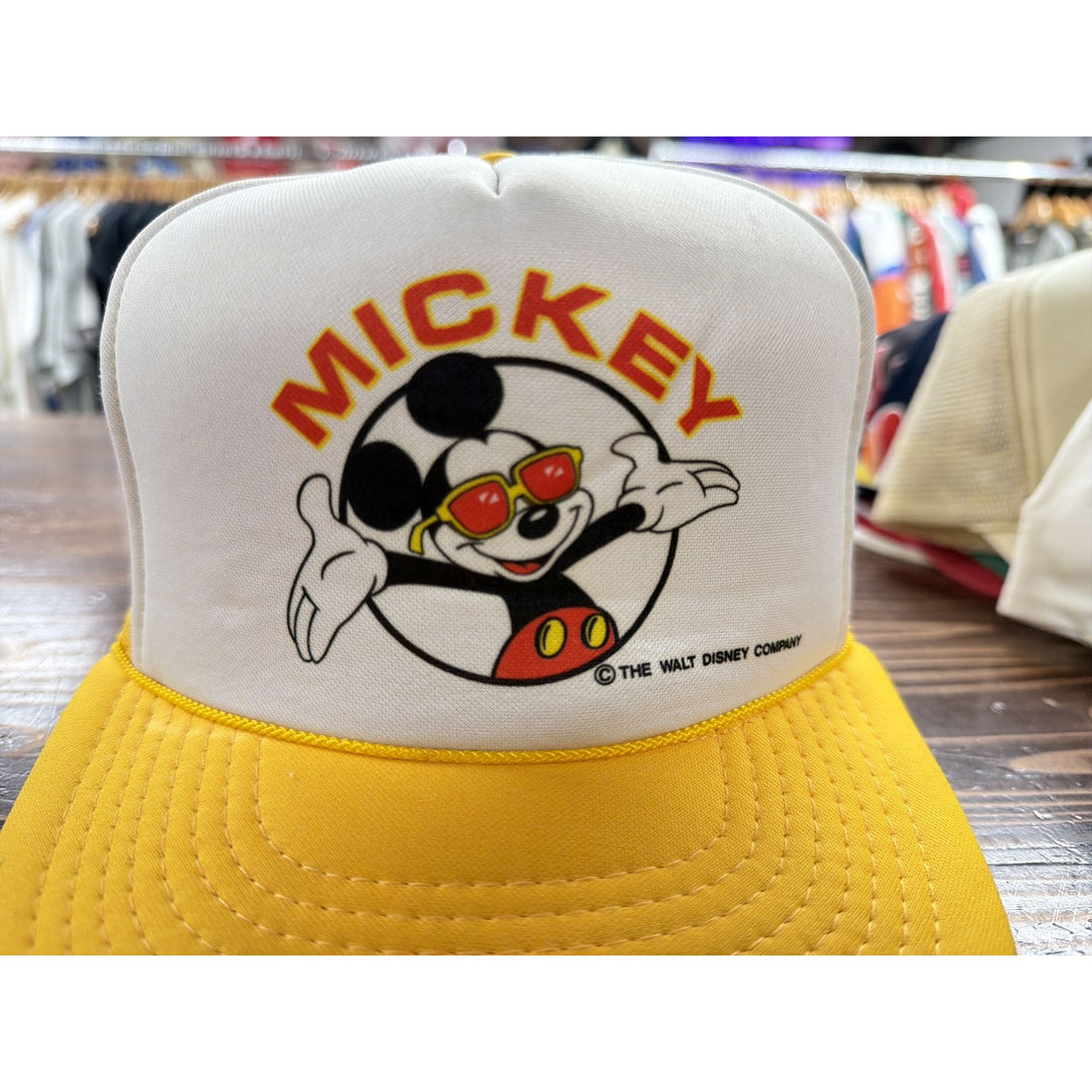 Mickey Mouse Vintage Snapback Trucker Hat 90s