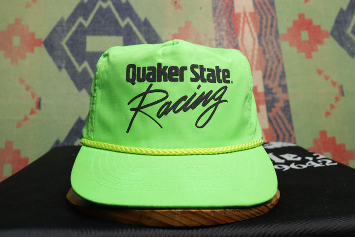 Quaker State Racing Vintage Strap back Hat 90s