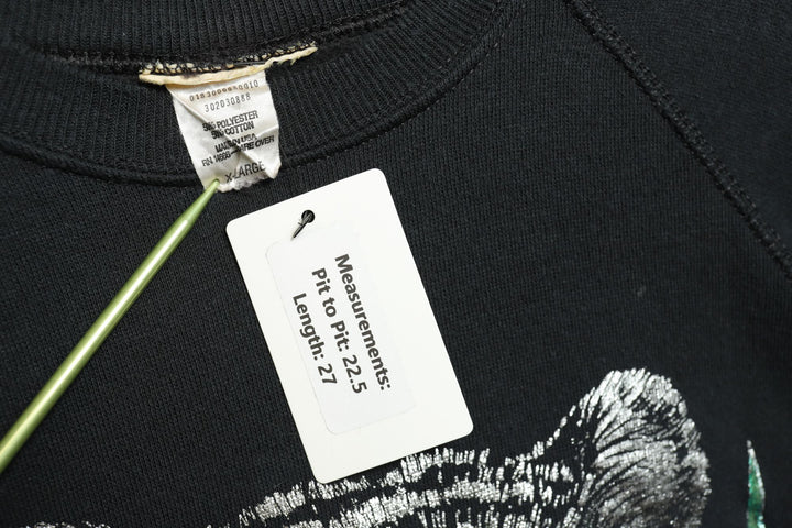Metallic Tiger Vintage Sweatshirt XL 90s