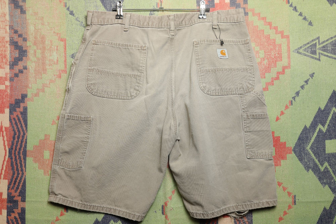 Carhartt Vintage Distressed Carpenter Shorts 2000s 38