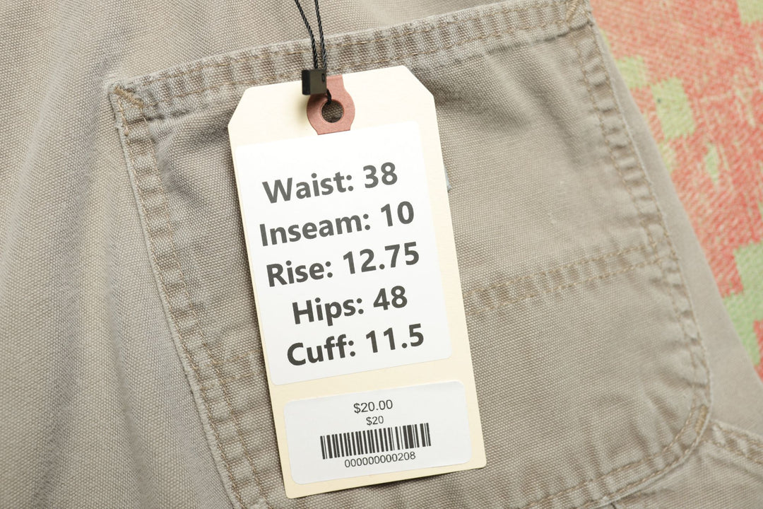 Carhartt Vintage Distressed Carpenter Shorts 2000s 38