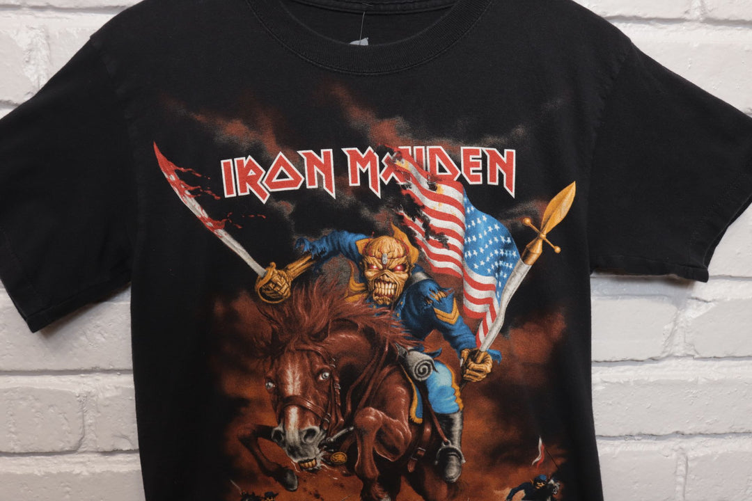 Iron Maiden North American 2012 Tour T Shirt Size Small