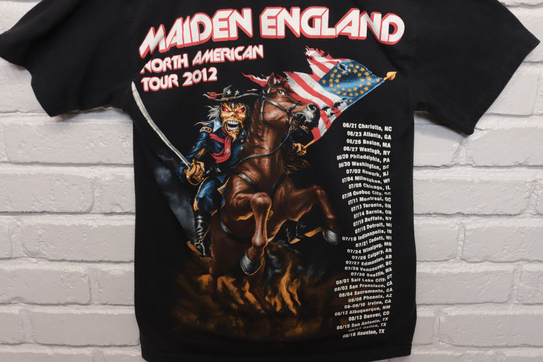 Iron Maiden North American 2012 Tour T Shirt Size Small