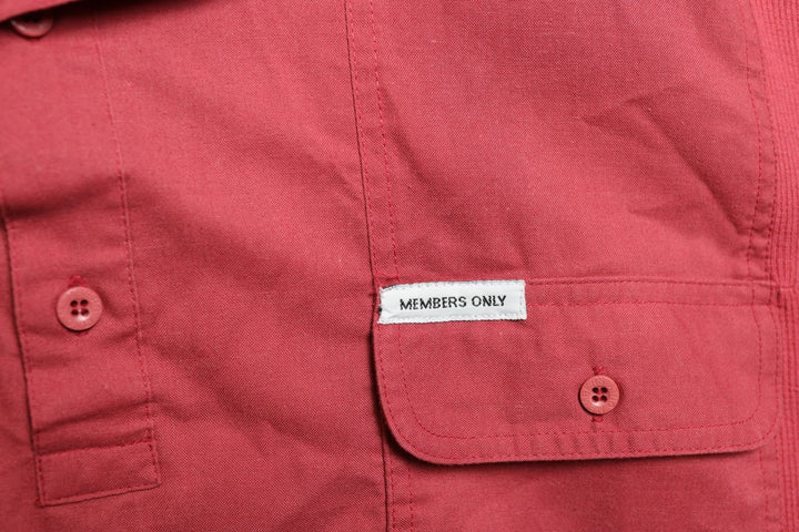 Members Only Vintage Polo Shirt Large 80s