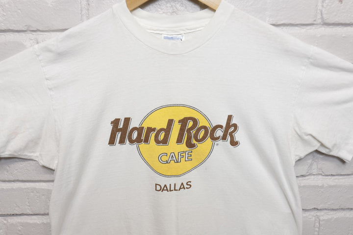 Hard Rock Cafe Vintage Dallas T Shirt 90s XL