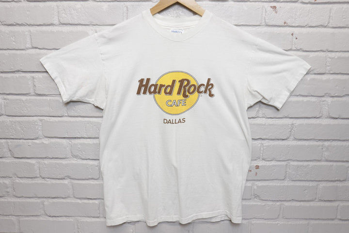 Hard Rock Cafe Vintage Dallas T Shirt 90s XL