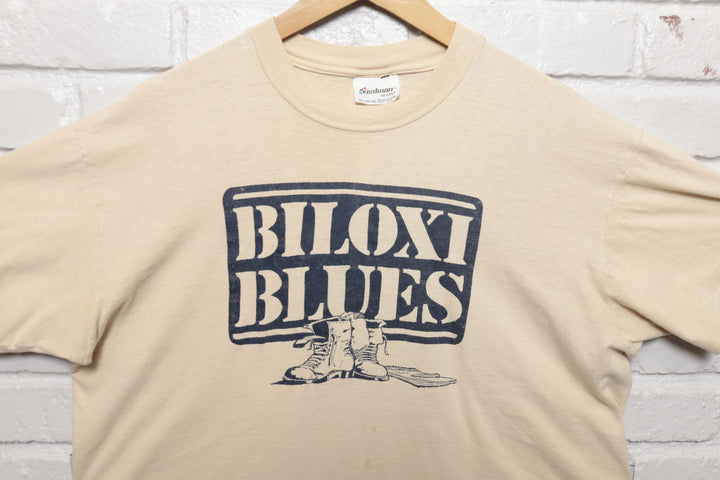 80s Vintage Biloxi Blues Movie Promo T Shirt Size XL
