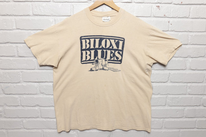 80s Vintage Biloxi Blues Movie Promo T Shirt Size XL