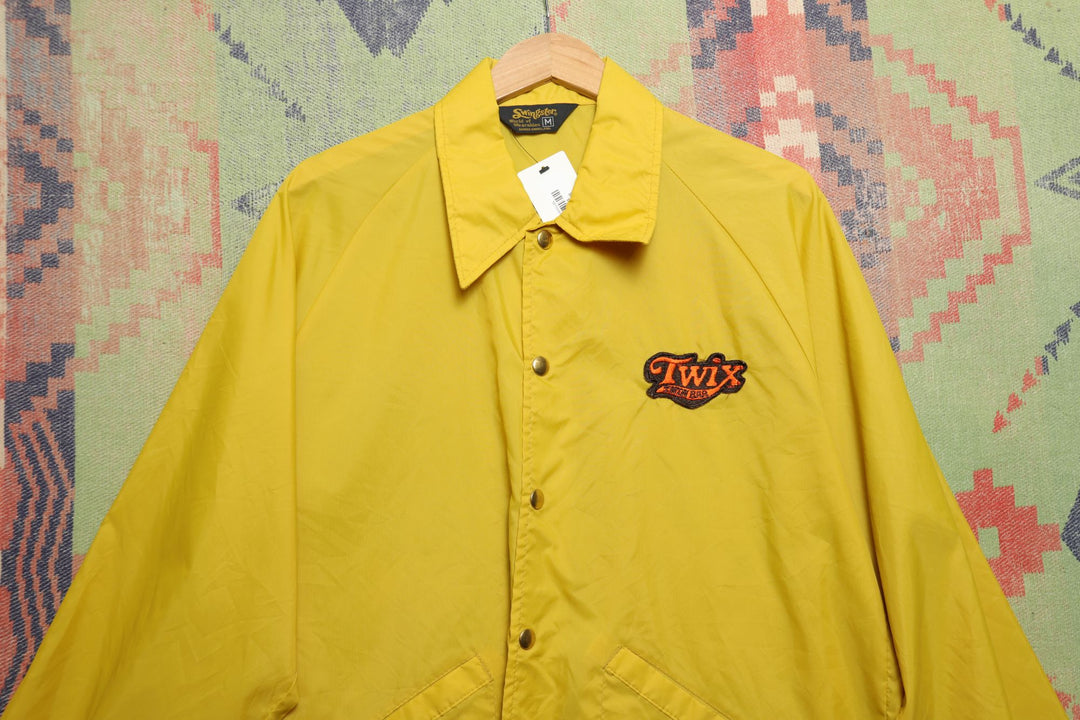 Twix Candy Vintage Windbreaker Jacket Medium  70s