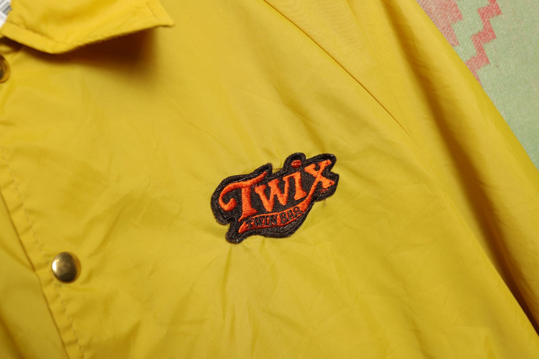 Twix Candy Vintage Windbreaker Jacket Medium  70s