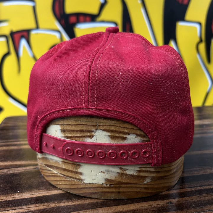 Chicks Poultry Vintage K Products Snapback Trucker Hat 80s