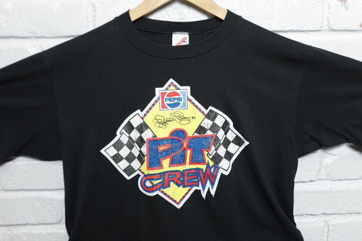 Pepsi Racing Vintage Pit Crew T Shirt 90s Large