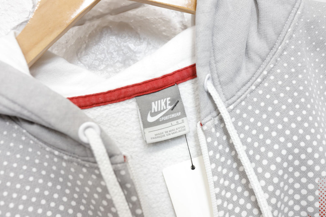 Nike Just Do It Vintage Zip Up Hoodie Large 2000s