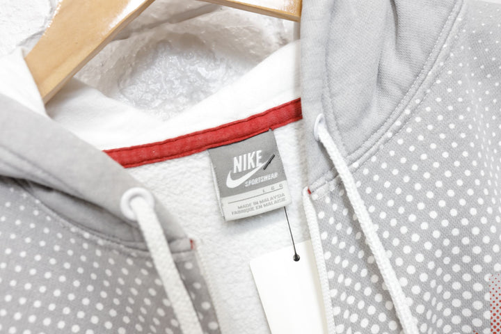 Nike Just Do It Vintage Zip Up Hoodie Large 2000s