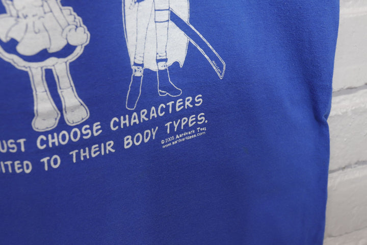 First Law of Cosplay Vintage T Shirt Small 2000s