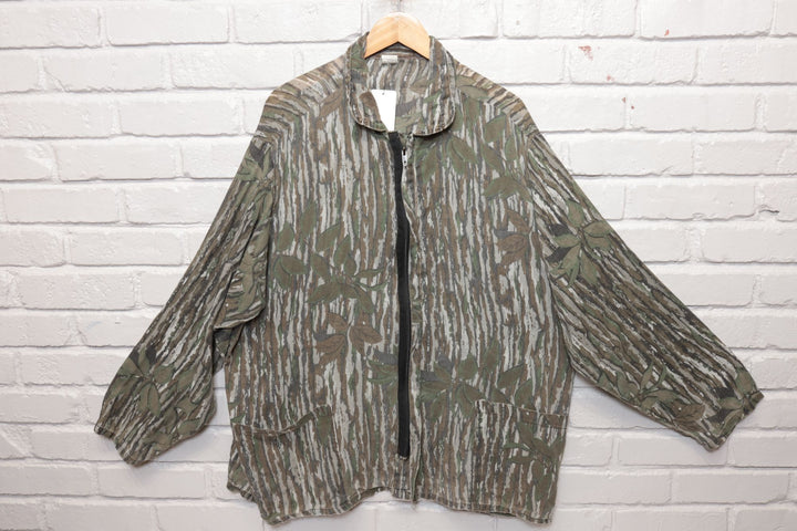 90s Vintage Realtree Camo Light Weight Jacket Size XL