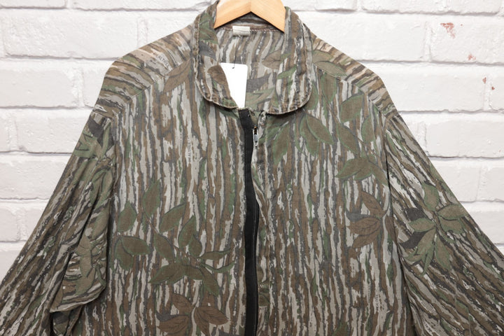 90s Vintage Realtree Camo Light Weight Jacket Size XL