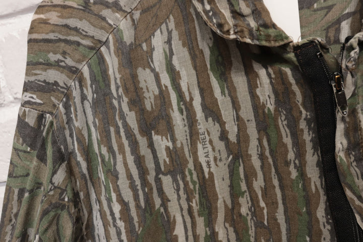 90s Vintage Realtree Camo Light Weight Jacket Size XL