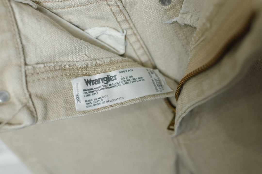 Wrangler Vintage Tan Pants 30/35 2000s