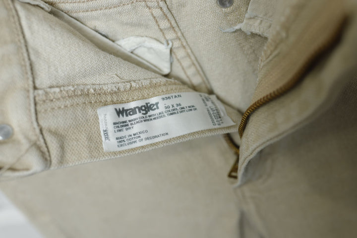 Wrangler Vintage Tan Pants 30/35 2000s