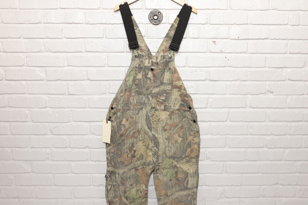 Pella Advantage Timber Camo Vintage Overalls 40/31.5 2000s