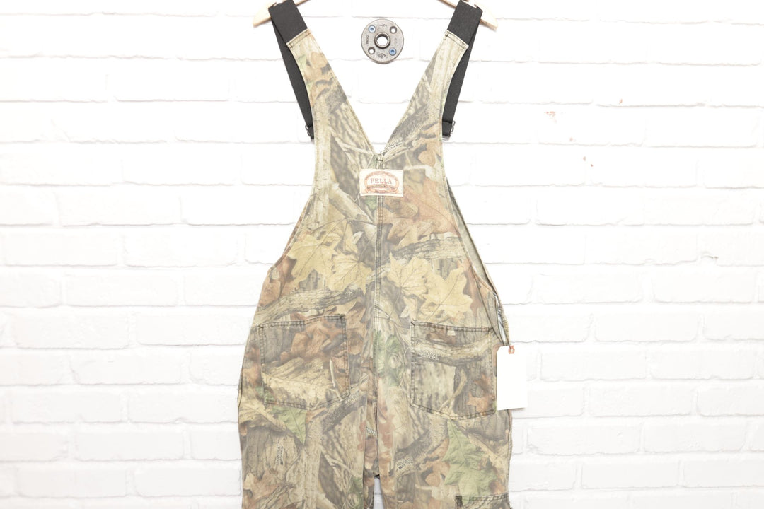 Pella Advantage Timber Camo Vintage Overalls 40/31.5 2000s