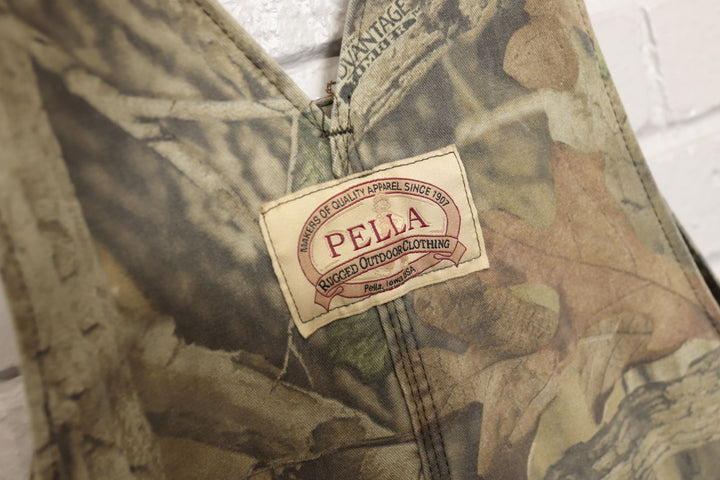 Pella Advantage Timber Camo Vintage Overalls 40/31.5 2000s