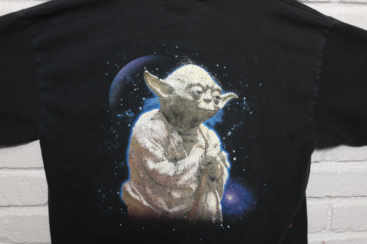 Yoda Star Wars Vintage T Shirt 2000s Large