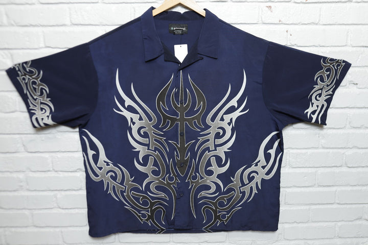 No boundaries Vintage Tribal Shirt Y2k XXXL 2000s