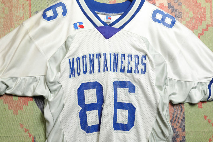 Rogers Arkansas Mountaineers Vintage Russell Jersey Medium 90s