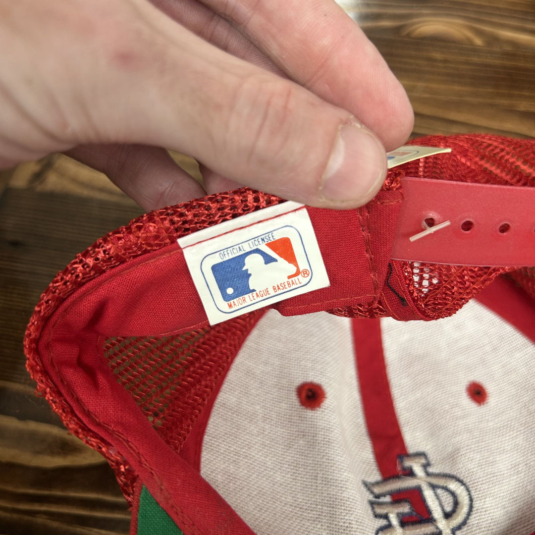 St Louis Cardinals Vintage Drew Pearson Snapback Trucker Hat 90s