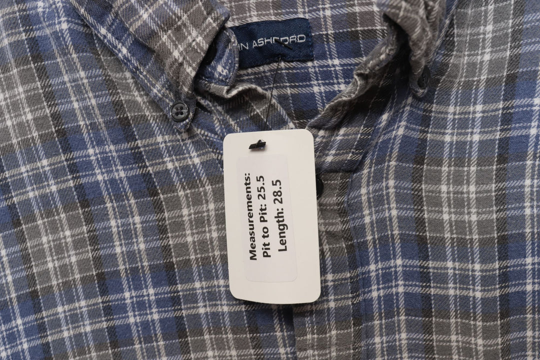 2000s Vintage John Ashford Plaid Button Down Shirt Size Large